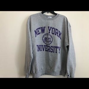 New York University NYU XL Champion Sweatshirt